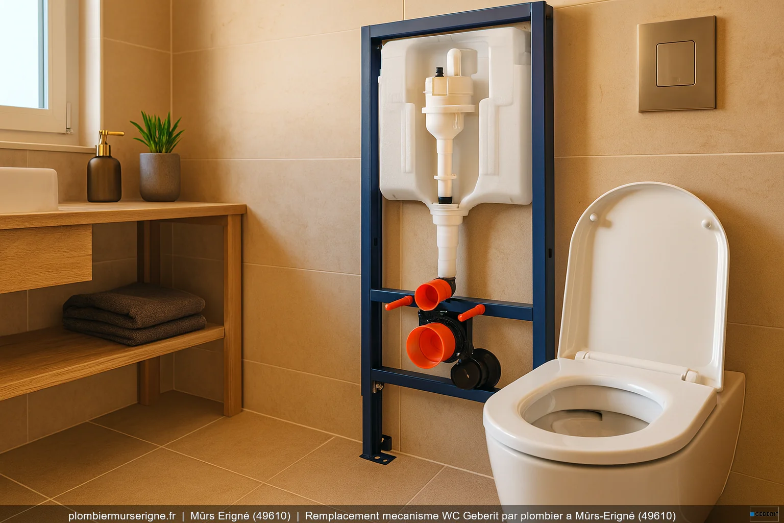 Mecanisme Wc Geberit Mrs Erign 49610 - Plombier Mûrs-Erigné (49610) | plombiermurserigne.fr